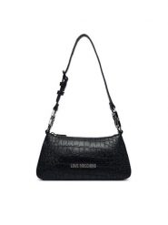 LOVE MOSCHINO Torebka JC4007PP1PLF0000 Czarny. Czarne torebki klasyczne damskie Love Moschino, ze skóry, bez dodatków. Za 859.99 zł.
