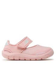 New Balance Sandały IO208SA2 Różowy. Czerwone sandały dziewczęce New Balance, z materiału, bez obcasa, bez zapięcia. Za 149.99 zł.