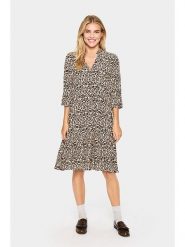 SAINT TROPEZ Sukienka w kolorze beżowym rozmiar: XS. Brązowe sukienki damskie Saint Tropez, bez wzorów, z wiskozy, bez ramiączek. Za 104.99 zł.