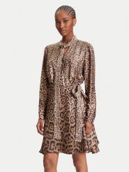 Marciano Guess Sukienka codzienna 5YGK28 7298A Brązowy Regular Fit. Brązowe sukienki damskie Marciano Guess, z aplikacjami, z wiskozy, bez ramiączek. Za 729.00 zł.