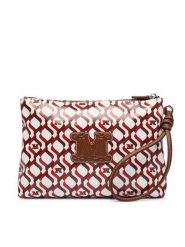 Max Mara Beachwear Torebka 2616511069650 Biały. Białe torebki wieczorowe damskie Max Mara Beachwear, bez wzorów, ze skóry, bez dodatków. Za 614.99 zł.