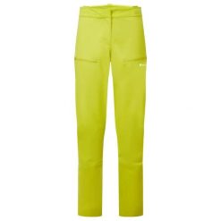 Damskie spodnie softshellowe Montane Nordes. Żółte spodnie sportowe damskie Montane, na zimę, l, bez wzorów, z elastanu, narciarskie, gore-tex. Za 1,290.90 zł.