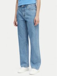Calvin Klein Jeans Jeansy LV047G799G Niebieski Straight Fit. Niebieskie jeansy damskie Calvin Klein Jeans. Za 409.99 zł.
