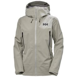 Damska kurtka wodoodporna Helly Hansen Verglas Infinity Shell. Brązowe kurtki damskie Helly Hansen, bez wzorów, bez kaptura. W wyprzedaży za 1,847.50 zł.