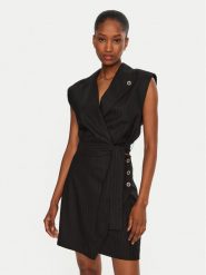 Bruuns Bazaar Kamizelka Berin BBW4113 Czarny Regular Fit. Czarne kamizelki damskie Bruuns Bazaar, bez wzorów, z wełny, bez kaptura. Za 419.99 zł.