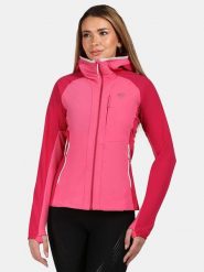 Kilpi Kurtka softshellowa "Baleo" w kolorze różowym rozmiar: 46. Różowe kurtki sportowe damskie Kilpi, bez wzorów, bez kaptura. Za 364.45 zł.