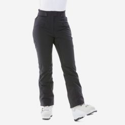 Spodnie narciarskie damskie Quechua 900. Białe spodnie sportowe damskie WED'ZE, na zimę, m, bez wzorów, z materiału, narciarskie. Za 579.99 zł.