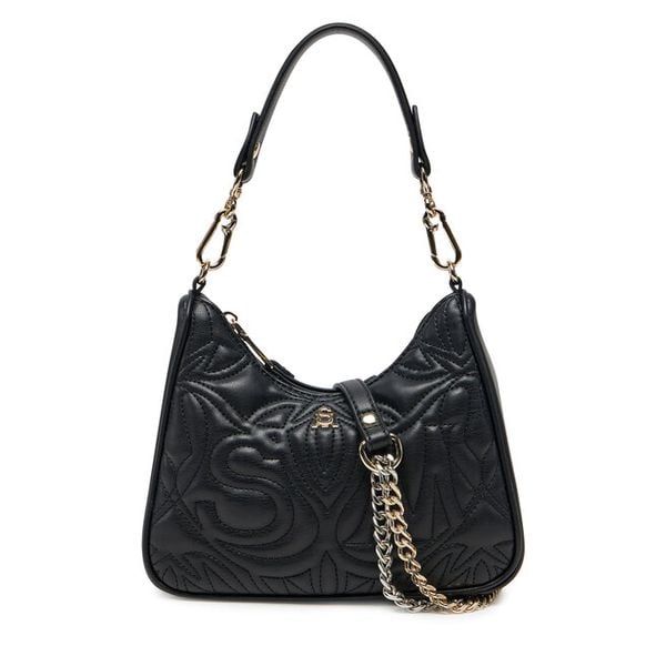 Torebka Steve Madden. Czarne torebki klasyczne damskie Steve Madden, bez dodatków. Za 359.99 zł.