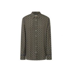 Koszula damska Pepe Jeans Salomy. Zielone koszule damskie Pepe Jeans, bez wzorów, z jeansu, bez kołnierzyka, bez ramiączek. Za 336.00 zł.