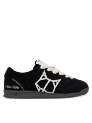 Naked Wolfe Sneakersy Exposuree Czarny. Czarne obuwie sportowe damskie Naked Wolfe, ze skóry, bez zapięcia. Za 599.99 zł.