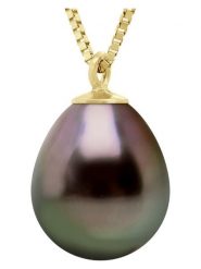 ATELIERS SAINT GERMAIN Złoty naszyjnik z perłą Tahiti - dł. 42 cm rozmiar: onesize. Czarne naszyjniki damskie ATELIERS SAINT GERMAIN, z perłą, złote. Za 1,174.99 zł.