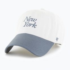 Czapka z daszkiem 47 Brand MLB New York Yankees Foundation Script TT CLEAN UP. Białe czapki z daszkiem damskie 47 Brand, bez wzorów. Za 119.99 zł.