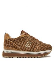 Liu Jo Sneakersy Maxi Wonder 71 BF4003 PX195 Brązowy. Brązowe obuwie sportowe damskie Liu Jo, ze skóry, bez zapięcia. Za 549.99 zł.