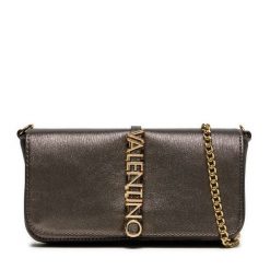 Torebka Valentino. Brązowe torebki wieczorowe damskie Valentino, bez wzorów, bez dodatków. Za 279.99 zł.