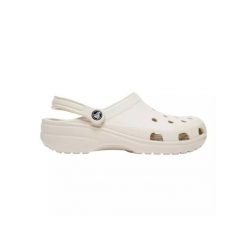 Klapki dla dorosłych Crocs Classic. Brązowe klapki damskie Crocs, bez wzorów, z materiału, bez obcasa, bez zapięcia. Za 267.00 zł.