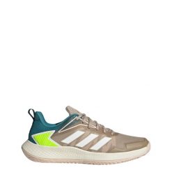 Buty do tenisa unisex Adidas Defiant Speed. Białe obuwie sportowe damskie Adidas, z materiału, bez zapięcia, do biegania. Za 499.85 zł.
