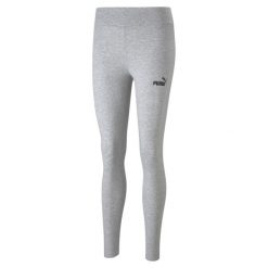 Damskie legginsy Essentials PUMA Light Gray Heather. Czarne legginsy damskie Puma, l, bez wzorów. Za 101.50 zł.