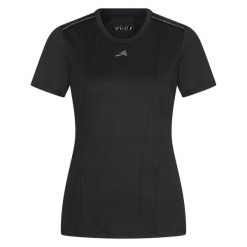 Damska koszulka do jazdy konnej Euro-Star Ella. Czarne koszulki damskie EURO-STAR, bez wzorów, bez kołnierzyka, bez ramiączek. Za 312.00 zł.