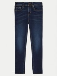 Tommy Hilfiger Jeansy KB0KB08752 S Granatowy Regular Fit. Niebieskie jeansy chłopięce Tommy Hilfiger, z bawełny. Za 169.99 zł.
