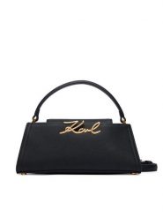 KARL LAGERFELD Torebka B4W30207 Czarny. Czarne torebki klasyczne damskie KARL LAGERFELD, bez dodatków. Za 1,099.00 zł.