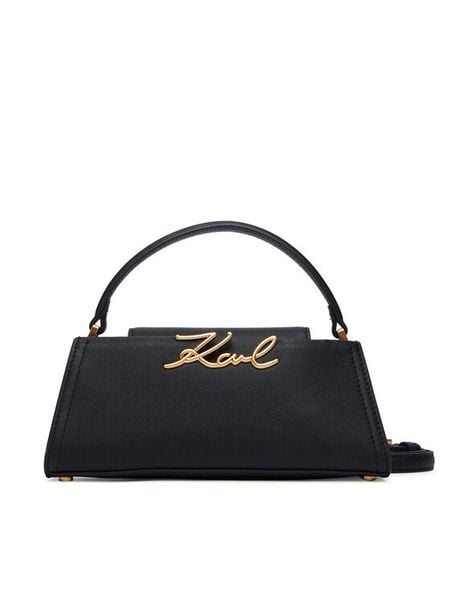KARL LAGERFELD Torebka B4W30207 Czarny. Czarne torebki klasyczne damskie KARL LAGERFELD, bez dodatków. Za 1,099.00 zł.