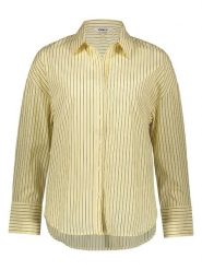 ONLY Koszula w kolorze żółto-niebieskim rozmiar: XS. Żółte koszule damskie Only, xs, bez wzorów, bez kołnierzyka, bez ramiączek. Za 82.99 zł.