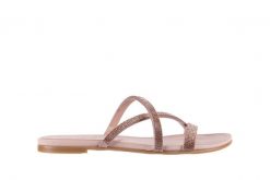 Japonki Bayla-112 0396-304 Powder, Róż, Skóra naturalna - 36. Brązowe klapki damskie Bayla, bez wzorów, ze skóry, bez obcasa, bez zapięcia. W wyprzedaży za 62.10 zł.