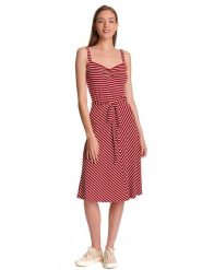 Vive Maria Sukienka "Summer Capri" w kolorze czerwonym rozmiar: L. Czerwone sukienki damskie Vive Maria, bez wzorów, z tkaniny, bez ramiączek. Za 162.49 zł.