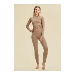Legginsy Damskie do Jogi Fitness Casall Wełniane. Brązowe legginsy sportowe damskie Casall, m, bez wzorów, z wełny, na fitness i siłownię. W wyprzedaży za 349.99 zł.