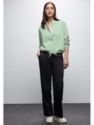 Cecil Bluzka w kolorze jasnozielonym rozmiar: 36. Zielone bluzki damskie Cecil, bez wzorów, bez kołnierzyka, bez ramiączek. Za 100.04 zł.