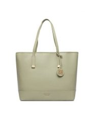 Nine West Torebka EO-Delancey Day-KY254 Zielony. Zielone torebki klasyczne damskie Nine West, z materiału, bez dodatków. Za 299.99 zł.