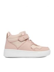 Lasocki Sneakersy CEO-3310619 Różowe złoto. Czerwone buty sportowe dziewczęce Lasocki, ze skóry, bez zapięcia. Za 179.99 zł.