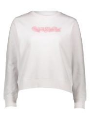 Pepe Jeans Bluza w kolorze białym rozmiar: S. Białe bluzy damskie Pepe Jeans, s, bez wzorów, z jeansu, bez kaptura. Za 96.60 zł.