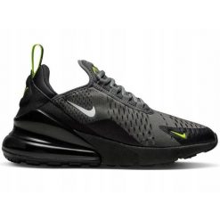 Buty na co dzień na trening młodzieżowe NIKE AIR MAX 270 dla aktywnych. Szara obuwie sportowe damskie Nike, bez zapięcia, na fitness i siłownię, nike air max. Za 579.00 zł.