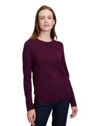 Betty Barclay Sweter w kolorze ciemnofioletowym rozmiar: 46. Różowe swetry klasyczne damskie Betty Barclay, ze splotem, bez kołnierzyka. Za 69.99 zł.