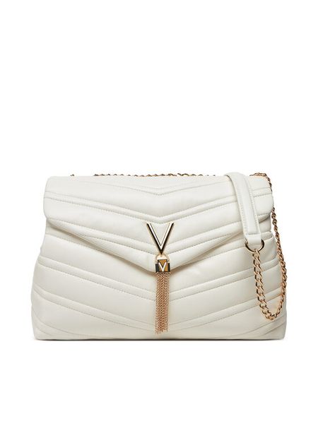 Valentino Torebka Privilege VBS8DN09 Biały. Białe torebki wieczorowe damskie Valentino, bez wzorów, ze skóry, bez dodatków. Za 329.99 zł.