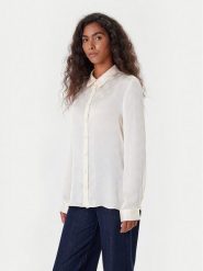 Guess Koszula W5YH1A WHCR2 Écru Regular Fit. Koszule damskie Guess, xxl, z aplikacjami, z syntetyku, bez kołnierzyka, bez ramiączek. Za 259.99 zł.