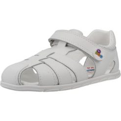 Sandały PABLOSKY 067800P Biały. Białe sandały damskie Pablosky, bez wzorów, ze skóry, bez obcasa, bez zapięcia. Za 254.99 zł.