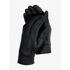 Rękawiczki wiatroszczelne Trekmates Gulo Glove. Czarne rękawiczki damskie TREKMATES, bez wzorów. Za 314.00 zł.