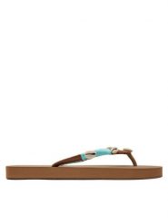 Banana Moon Japonki Nilulu Seaside Brązowy. Brązowe klapki damskie Banana Moon, bez wzorów, z syntetyku, bez obcasa, bez zapięcia. Za 179.99 zł.