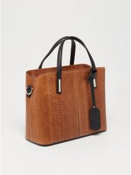 Victor & Hugo Paris Skórzana torebka "Rafa" w kolorze jasnobrązowym - 32 x 25 x 13,5 cm rozmiar: onesize. Brązowe torebki klasyczne damskie Victor & Hugo Paris, z materiału, przez ramię, bez dodatków. Za 318.45 zł.