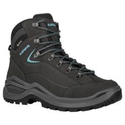 Buty trekkingowe damskie Lowa Renegade Evo Mid Gtx. Czarne obuwie trekkingowe damskie Lowa, z materiału, za kostkę, bez zapięcia. Za 1,146.00 zł.