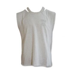 Koszulka Nike Standard Issue Top Wmns. Białe bluzki damskie Nike, l, bez wzorów, sportowe, bez kołnierzyka, bez ramiączek. Za 83.00 zł.