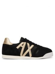 Armani Exchange Sneakersy XW002794 AF22755 MC077 Czarny. Czarne obuwie sportowe damskie Armani Exchange, ze skóry, bez zapięcia. Za 669.99 zł.