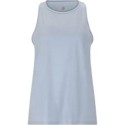 Damski tank top Athlecia Mota. Czerwone koszulki sportowe damskie Athlecia, bez wzorów, bez ramiączek, na fitness i siłownię. Za 177.50 zł.