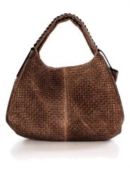 Lucca Baldi Skórzany shopper bag "Pitigliano" w kolorze brązowym - 41 x 34 x 30 cm rozmiar: onesize. Brązowe shopper bag Lucca Baldi, bez wzorów, z materiału, na ramię, bez dodatków. Za 294.95 zł.