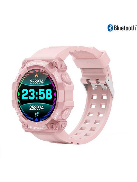 SmartCase Smartwatch w kolorze jasnoróżowym rozmiar: onesize. Różowe, cyfrowe zegarki damskie SmartCase, ze stali. Za 89.26 zł.