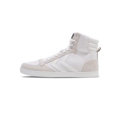 Buty sportowe dla dorosłych Hummel Slimmet stadil tonal high. Białe obuwie sportowe casual damskie Hummel, trekkingowe. W wyprzedaży za 271.50 zł.