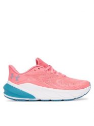 Under Armour Buty do biegania UA Turbulence 3 6006718 600 Różowy. Czerwone obuwie sportowe damskie Under Armour, z materiału, bez zapięcia, do biegania. Za 399.99 zł.