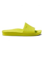 Reef Klapki w kolorze limonkowym rozmiar: 41. Zielone klapki damskie Reef, bez wzorów, z otwartym noskiem, bez obcasa, bez zapięcia. Za 93.07 zł.
